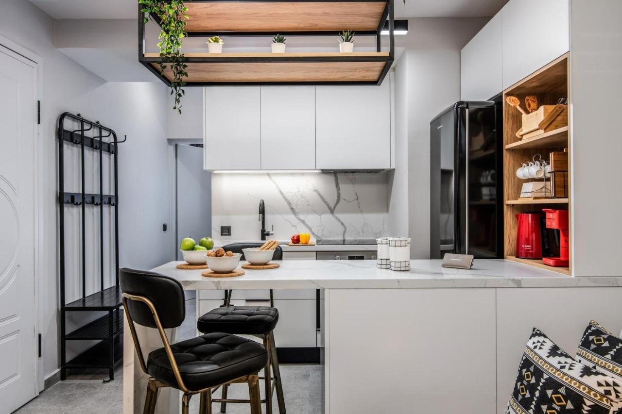 The Big Little One. Stylish & Convenient Apartment 伊拉克利翁 外观 照片